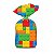 SACOLA SURPRESA FESTA  LEGO BLOQUINHOS - 08 UNIDADES - JUNCO - Imagem 1