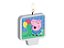 VELA DE ANIVERSÁRIO PLANA FESTA  PEPPA PIG - DESCARTÁVEIS - DECORAÇÃO - REGINA FESTAS - Imagem 1