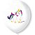BALÃO DE FESTA UNICÓRNIO BRANCO 9'' 23CM - 25 UNIDADES - SÃO ROQUE - Imagem 1
