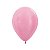 BALÃO DE FESTA LATEX R10'' 25CM - ROSA SATIN PEROLADO - 50 UNIDADES - SEMPERTEX CROMUS - Imagem 1