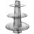 BALEIRO 3 ANDARES PRATA - 01 UNIDADE - ULTRAFEST - Imagem 1