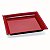 BANDEJA DECORATIVA QUADRADA VERMELHO 25X25X2,5 - 1 UNIDADE - CROMUS - Imagem 1