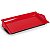 BANDEJA DECORATIVA PROVENÇAL VERMELHO 32X18X3 - 1 UNIDADE - CROMUS - Imagem 1