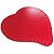 CAKEBOARD FORMATO DE CORAÇÃO MÉDIO COR VERMELHO - 36 X 36CM - ULTRAFEST - Imagem 1