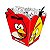 CACHEPOT PARA DOCES E SALGADOS FESTA ANGRY BIRDS - 08 UNIDADES - REGINA FESTAS - Imagem 1