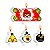 KIT VELA DE ANIVERSÁRIO FESTA ANGRY BIRDS - 04 UNIDADES - REGINA FESTAS - Imagem 1