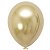 BALÃO DE FESTA METÁLICO 5'' 12CM - METALLIC BALLOONS - DOURADO - 25 UNIDADES - SÃO ROQUE - Imagem 1