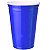 COPO AMERICANO 400ML AZUL BLUE CUP BEER PONG  - CONTÉM 25 UNIDADES - TRIK TRIK - Imagem 1