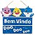 ENFEITE PLACAS  BEM VINDO DOO DOO DOO - FESTA BABY SHARK - GRINTOY - Imagem 1