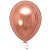 BALÃO PLATINO REDONDO 5" ROSE GOLD - 25 UNIDADES - PIC PIC - Imagem 1