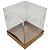 CAIXA PARA PANETONE 500G KRAFT 15X15X16,5CM COM 5 UNIDADES - YINPACK - Imagem 1