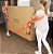 Cintas de Elevação para transporte de cargas - Par de cintas para transporte de móveis e diversos. - Imagem 4