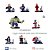 Lego Marvel / Lote com 32 bonecos - Imagem 2
