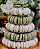 Torre de Macarons - 6 Andares - 85 macarons - Imagem 1