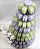 Torre de Macarons - 8 Andares - 135 macarons - Imagem 1