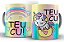 Caneca Divertida Unicórnio Sincero Teu Cu - Imagem 1