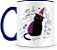Caneca Personalizada com Gatinho Bruxo - Imagem 3