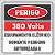 Etiqueta Perigo 380V Equipamento Elétrico Somente Pessoas Autorizadas (10 und) - Imagem 1