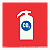 Placa Extintor De Incêndio Co2 Fotoluminescente E5C - Imagem 1