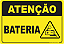 Placa Atenção Bateria - Imagem 1