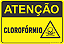 Placa Atenção Clorofórmio - Imagem 1