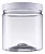 Pote de Plástico Cristal Com Tampa 1000ml - Imagem 1