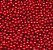 Perola ABS Com Furo Cor Vermelho - Imagem 2