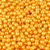Perola ABS Com Furo Cor Amarelo Ouro - Imagem 1