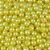 Perola ABS Com Furo Cor Amarelo - Imagem 2
