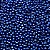 Perola ABS Com Furo Cor Azul royal - Imagem 1