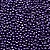 Perola ABS Com Furo Cor Azul Marinho - Imagem 1