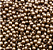 Perola ABS Com Furo Cor Marrom - Imagem 3