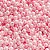 Perola ABS Com Furo Cor Rosa Candy - Imagem 1
