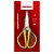 Tesoura Vintage 7,5 Com 19 cm Circulo - Imagem 1