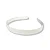 Tiara Média Para Encapar 15mm -Cor-Branca-Com 12 unidades - Imagem 2