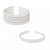 Tiara Para Encapar 10mm -Cor-Branca-Com 12 unidades - Imagem 1
