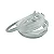 Tiara Silicone Para Encapar 15mm -Cor-Transparente-Com 12 unidades - Imagem 1