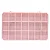 Caixa Organizadora C/21 Divisórias-Cor-Rosa Bebê - Imagem 1