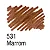 Caneta Acrilpen Acrilex Cor-531-Marrom - Imagem 3