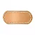 Base de Bolsa Oval Cor-Bege 25x12cm - Imagem 1