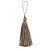 Pingente Pompom Tassel 7cm -Cor-008-Bege Camurça c/ 10 unidades - Imagem 1