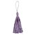 Pingente Pompom Tassel 7cm Cor-164-Lilás c/ 10 unidades - Imagem 1
