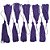 Pingente Pompom Tassel 7cm -Cor-218-Roxo c/ 10 unidades - Imagem 2