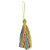 Pingente Pompom Tassel 7cm -Cor-Multicolor c/ 10 unidades - Imagem 1