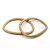 Alça De Bolsa Rattan 14cm x 11,5cm - 2 unidades - Cor-Cru - RO.153619 - Imagem 1