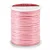 Cordão de Cetim CD001-1mm Cor-157-Rosa Claro  C/50mts - Imagem 1