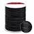 Cordão de Cetim CD001 2mm com 50mts 016- Preto - Imagem 1