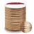 Cordão de Cetim CD001 2mm com 50mts 035-Champagne - Imagem 1