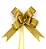 Laço Pronto 18mm x 35cm Cor-Dourado Fio Dourado pct. c/10 Und - Imagem 1