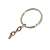 Argola para Chaveiro com Corrente 25mm Cor Niquel com 10 Unid - Imagem 1